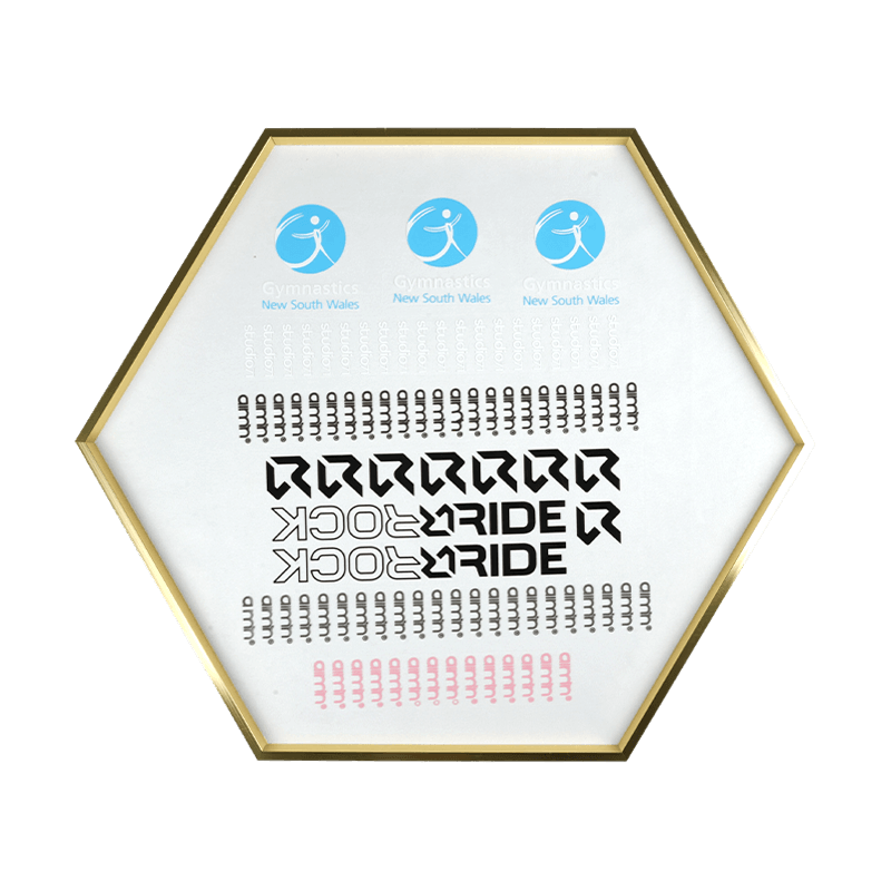 Étiquette plate en silicone de haute qualité